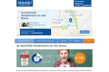 schuelerhilfe.de/nachhilfe/heidenheim - Nachhilfelehrer Heidenheim An Der Brenz