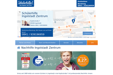 schuelerhilfe.de/nachhilfe/ingolstadt - Nachhilfelehrer Ingolstadt
