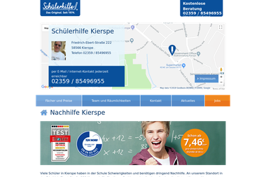 schuelerhilfe.de/nachhilfe/kierspe - Nachhilfelehrer Kierspe