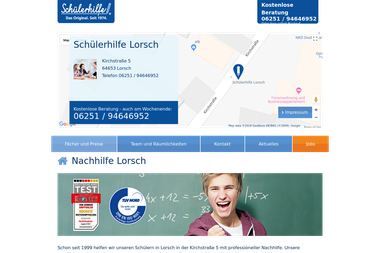 schuelerhilfe.de/nachhilfe/lorsch - Nachhilfelehrer Lorsch