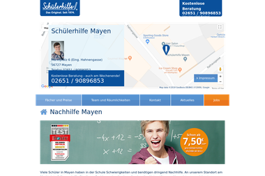 schuelerhilfe.de/nachhilfe/mayen - Nachhilfelehrer Mayen