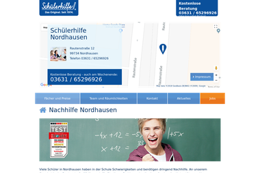 schuelerhilfe.de/nachhilfe/nordhausen - Nachhilfelehrer Nordhausen