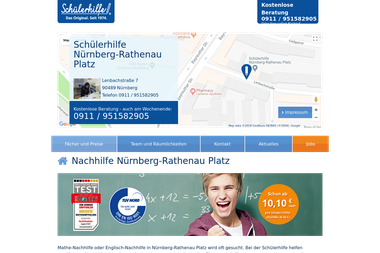schuelerhilfe.de/nachhilfe/nuernberg-rathenau-platz - Nachhilfelehrer Nürnberg
