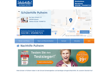 schuelerhilfe.de/nachhilfe/pulheim - Deutschlehrer Pulheim