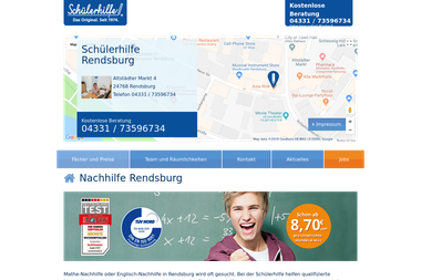 schuelerhilfe.de/nachhilfe/rendsburg - Nachhilfelehrer Rendsburg