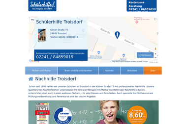 schuelerhilfe.de/nachhilfe/troisdorf - Nachhilfelehrer Troisdorf
