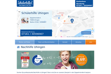 schuelerhilfe.de/nachhilfe/uhingen - Nachhilfelehrer Uhingen