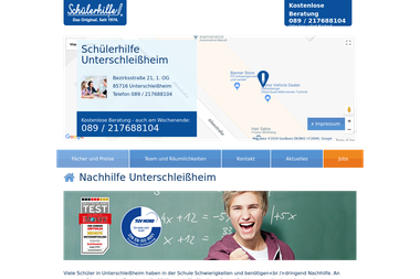 schuelerhilfe.de/nachhilfe/unterschleissheim - Nachhilfelehrer Unterschleissheim