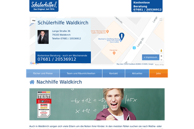 schuelerhilfe.de/nachhilfe/waldkirch - Nachhilfelehrer Waldkirch