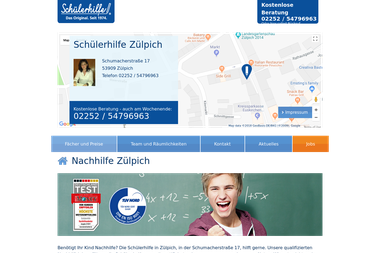 schuelerhilfe.de/nachhilfe/zuelpich - Nachhilfelehrer Zülpich