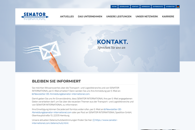 senator-international.com/kontakt.html - LKW Fahrer International Mannheim