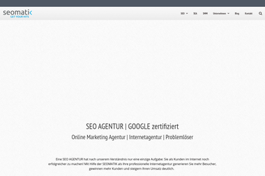 seomatik.de - Online Marketing Manager Bielefeld