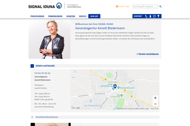 signal-iduna.de/annett.biedermann - Versicherungsmakler Oschatz