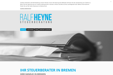 steuerberatung-heyne.de - Steuerberater Bremen