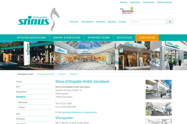 stinus-orthopaedie.de/standorte/gernsbach.html - Dermatologie Gernsbach