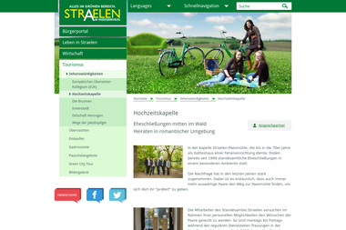 straelen.de/de/inhalt/hochzeitskapelle - Bauholz Straelen