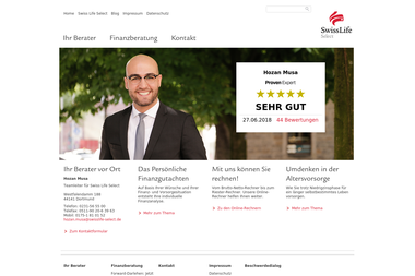 swisslife-select.de/hozan-musa - Finanzdienstleister Dortmund