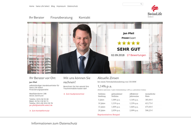 swisslife-select.de/jan-pfeil - Finanzdienstleister Dortmund