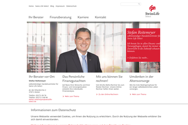 swisslife-select.de/stefan-reitemeyer - Finanzdienstleister Höxter