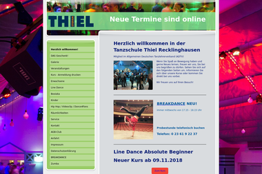 tanzschulethiel.de - Tanzschule Recklinghausen