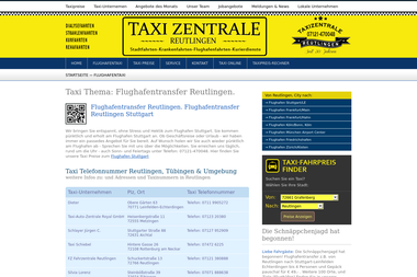 taxifunk-zentrale-reutlingen.de/index.php - Autoverleih Reutlingen