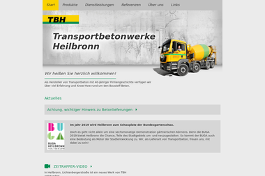 tbh-heilbronn.de - Straßenbauunternehmen Neckarsulm