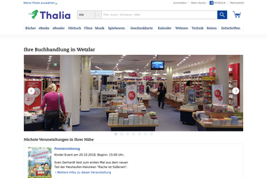 thalia.de/shop/home/filialen/showDetails/5070 - Geschenkartikel Großhandel Wetzlar