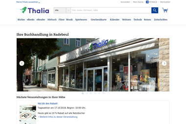 thalia.de/shop/home/filialen/showDetails/5638 - Geschenkartikel Großhandel Radebeul