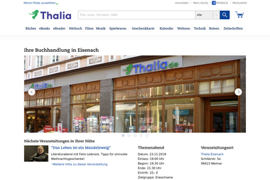 thalia.de/shop/home/filialen/showDetails/5678 - Geschenkartikel Großhandel Eisenach