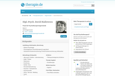 therapie.de/psychotherapie/biallowons - Psychotherapeut Angermünde