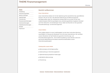 thieme-finanz.de - Finanzdienstleister Ratingen