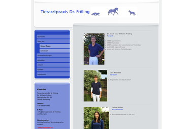 tierarztpraxis-dr-froeling-wolfsburg.de/%C3%BCber-uns/unser-team - Tiermedizin Wolfsburg