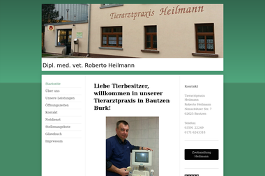 tierarztpraxis-heilmann-bautzen.de - Tiermedizin Bautzen