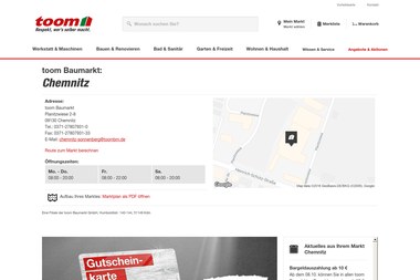 toom-baumarkt.de/mein-markt/details/Chemnitz - Brennholzhandel Chemnitz