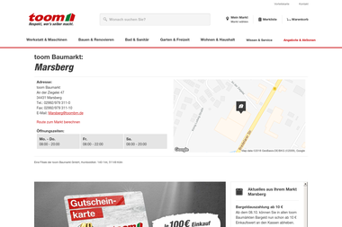 toom-baumarkt.de/mein-markt/details/Marsberg - Elektriker Marsberg