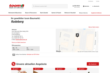 toom-baumarkt.de/mein-markt/details/Radeberg - Elektriker Radeberg