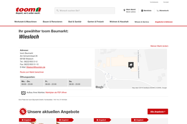 toom-baumarkt.de/mein-markt/details/Wiesloch - Abbruchunternehmen Wiesloch