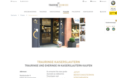 trauringschmiede.de/trauringe_kaiserslautern.html - Juwelier Kaiserslautern