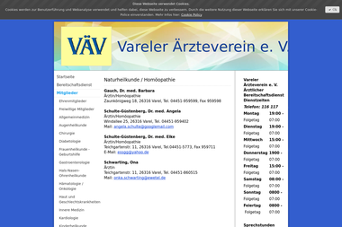 vareler-aerzte.de/mitglieder/naturheilkunde-hom%C3%B6opathie - Dermatologie Varel