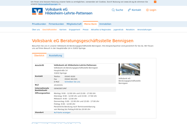 vb-eg.de/meine-bank/filialen-ansprechpartner/filialen/filialsuche/7957.html - Finanzdienstleister Springe