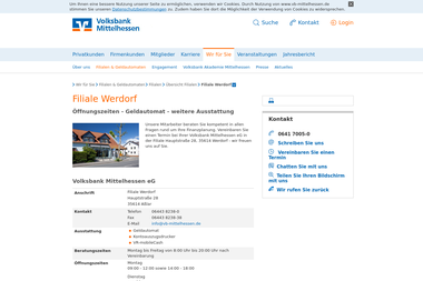 vb-mittelhessen.de/wir-fuer-sie/filialen/filialen/uebersicht-filialen/filiale-werdorf.html - Finanzdienstleister Asslar