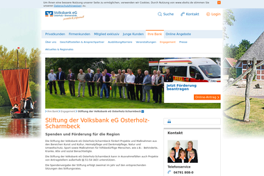 vbohz.de/wir-fuer-sie/engagement/stiftung-der-volksbank-eg-osterholz-scharmbeck.html - Finanzdienstleister Osterholz-Scharmbeck