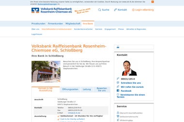 vb-rb.de/ihre-bank/gs-ansprechpartner/uebersicht-geschaeftsstellen/schlossberg.html - Finanzdienstleister Stephanskirchen