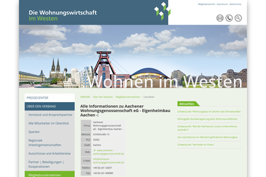 vdw-rw.de/ueber-den-verband/mitgliedsunternehmen/userdetail.html - Tiefbauunternehmen Aachen