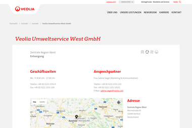 veolia.de/kontakt/services/zentrale-west-herford - Containerverleih Herford