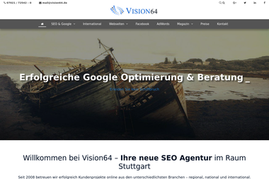vision64.de - Online Marketing Manager Kirchheim Unter Teck