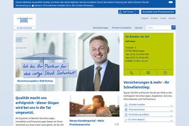 vkb.de/scheer - Versicherungsmakler Memmingen