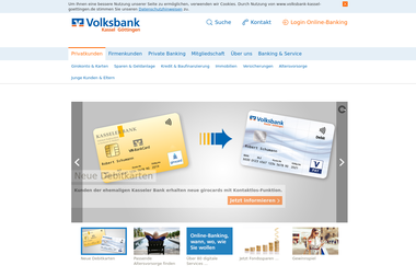 volksbank-kassel-goettingen.de - Finanzdienstleister Northeim