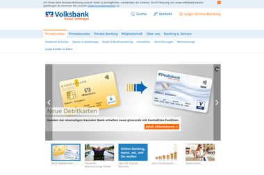 volksbank-kassel-goettingen.de - Finanzdienstleister Vellmar