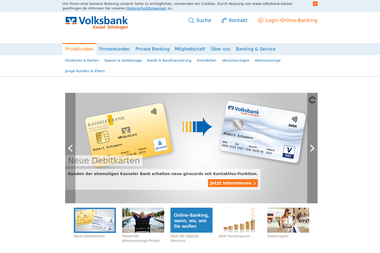 volksbank-kassel-goettingen.de - Finanzdienstleister Wolfhagen